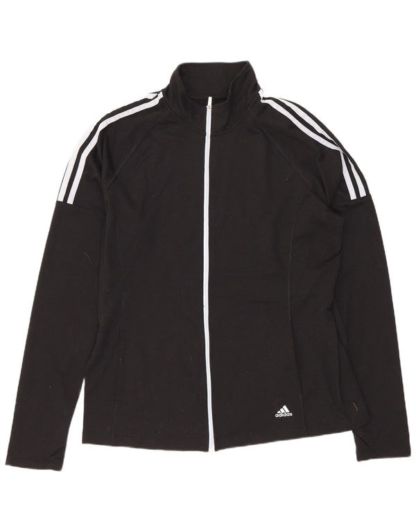 Adidas - Chándal de golf para mujer, chaqueta superior, talla 40, talla grande, color negro