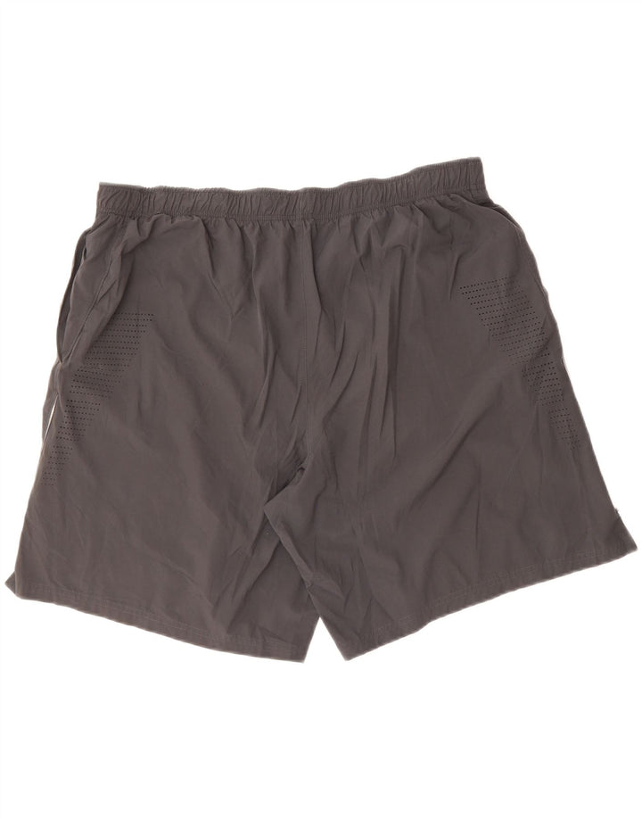 RUSSELL ATHLETIC Mens Sport Shorts 2XL Grey Vintage Russell Athletic and Second-Hand Russell Athletic from Messina Hembry 