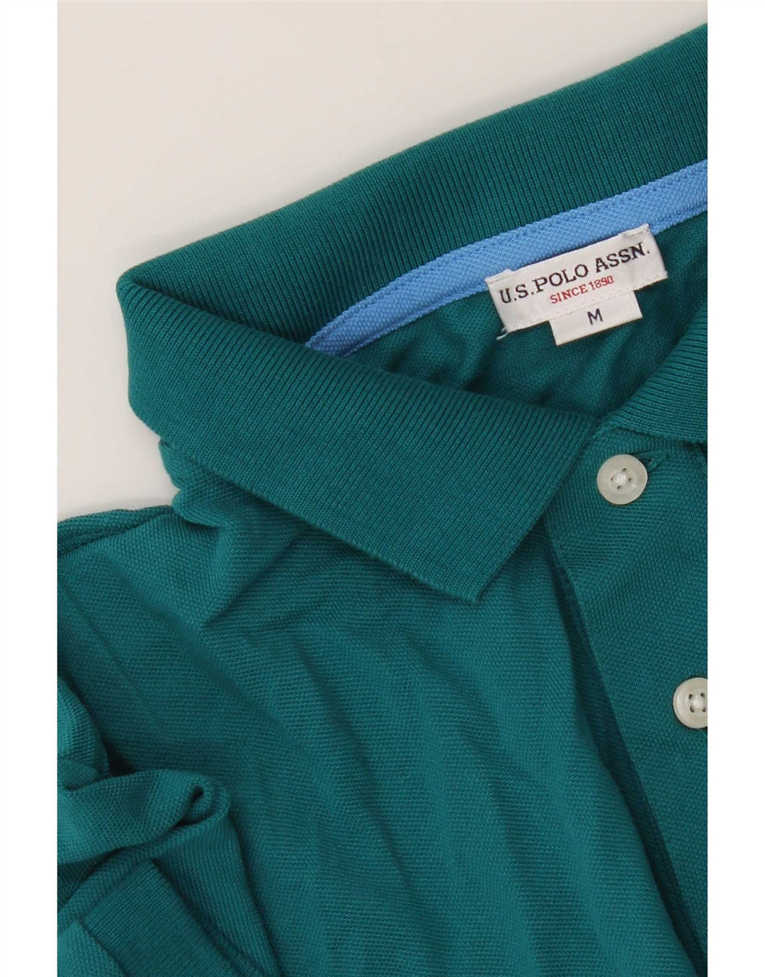 Asociación de Polo de EE. UU. Camisa Hombre Verde Medio