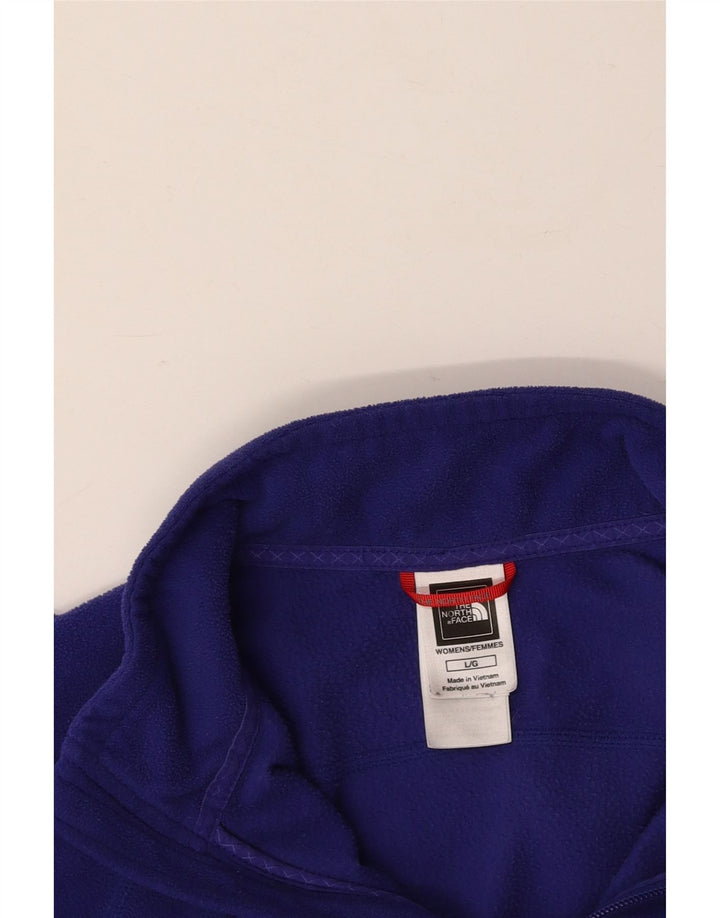 THE NORTH FACE Chaqueta polar para mujer UK 46 Grande Poliéster morado