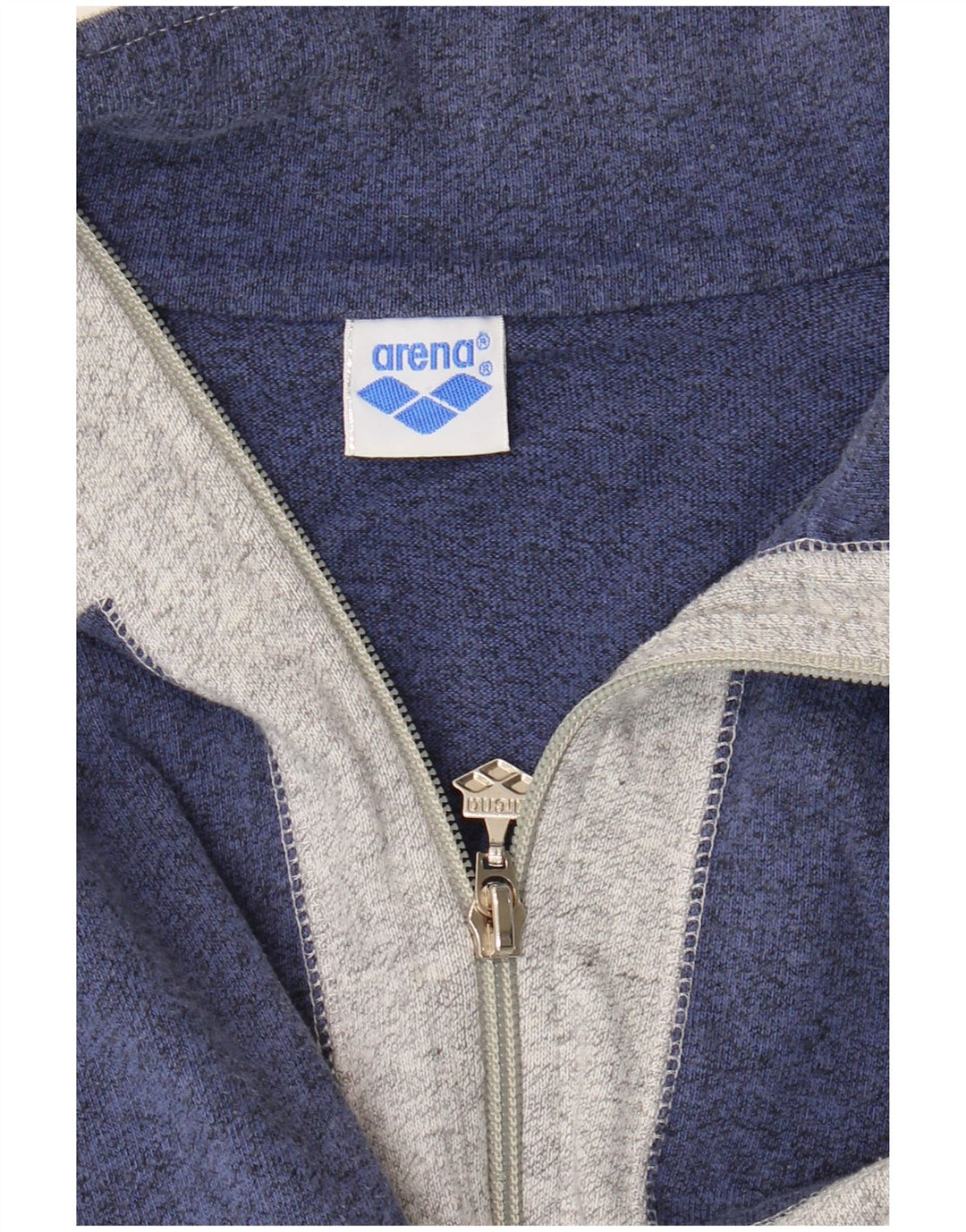 Arena Hombre Chaqueta De Chándal Con Gráfico Small Azul Colorblock