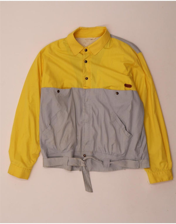 Chaqueta bomber Sportman para hombre IT 52 XL Amarillo Colorblock