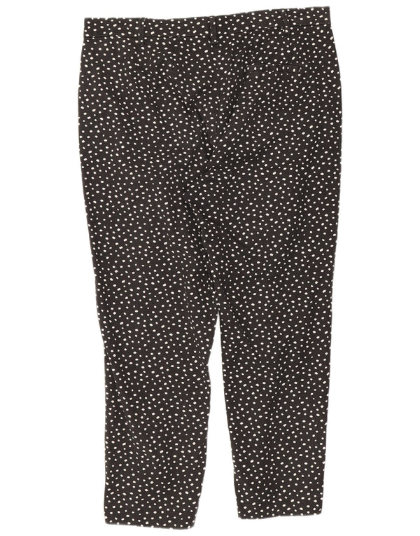 Marks & Spencer Pantalones cortos para mujer UK 46 Large W34 L24 Black Spotted