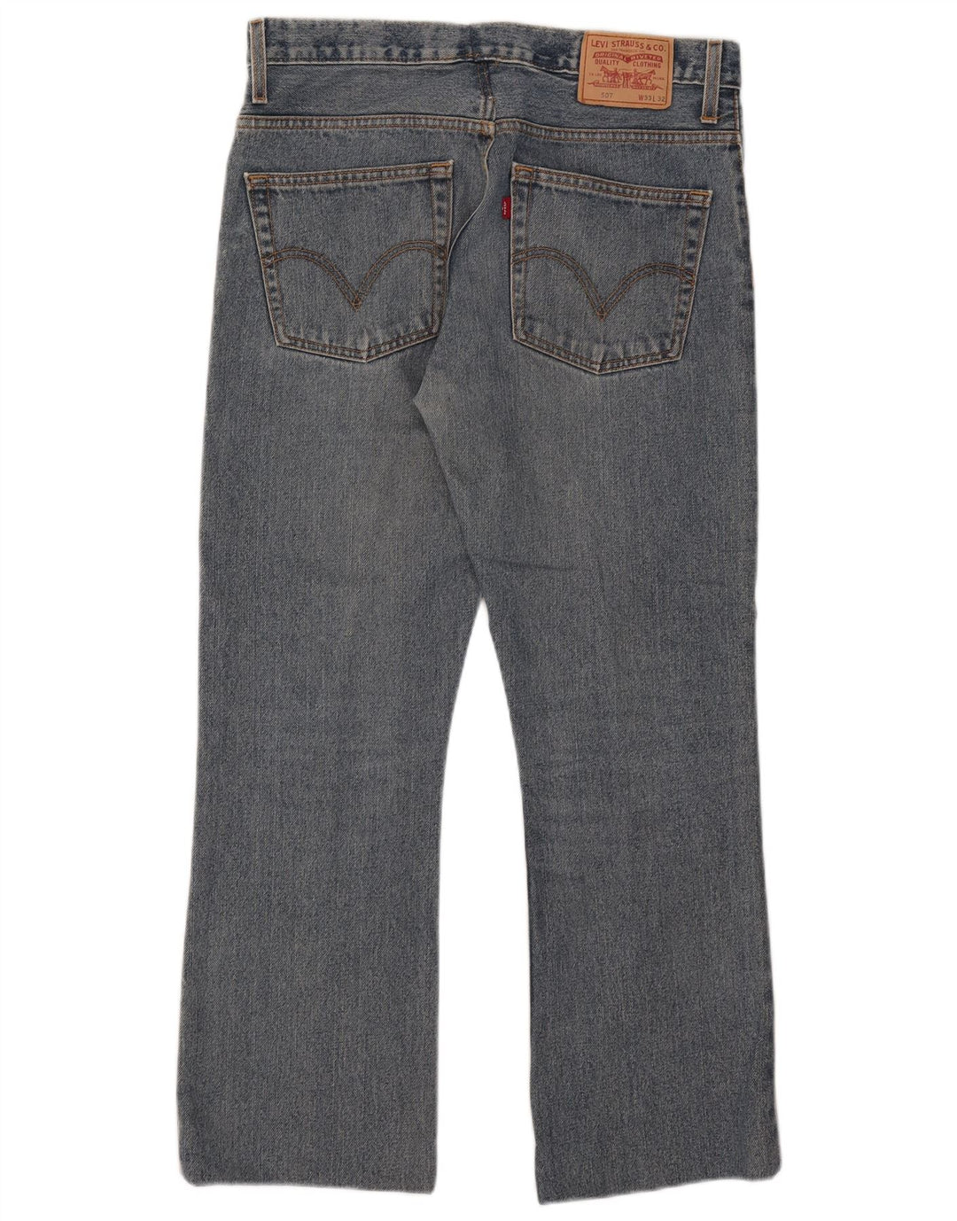 Levi's Mujer 507 Vaqueros Bootcut W33 L28 Algodón Azul