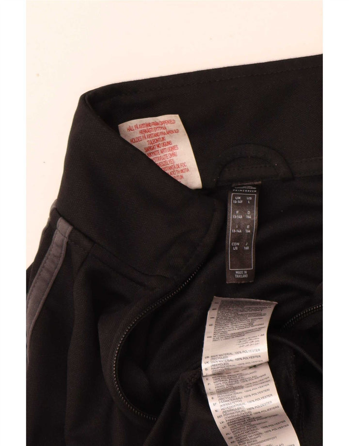 Adidas Chicos Aeroready Chándal Top Chaqueta 13-14 Años Negro Poliéster