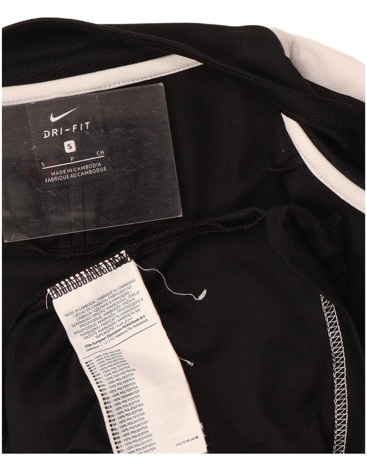 Nike - Chaqueta de chándal para hombre, talla pequeña, color negro, poliéster, deportes