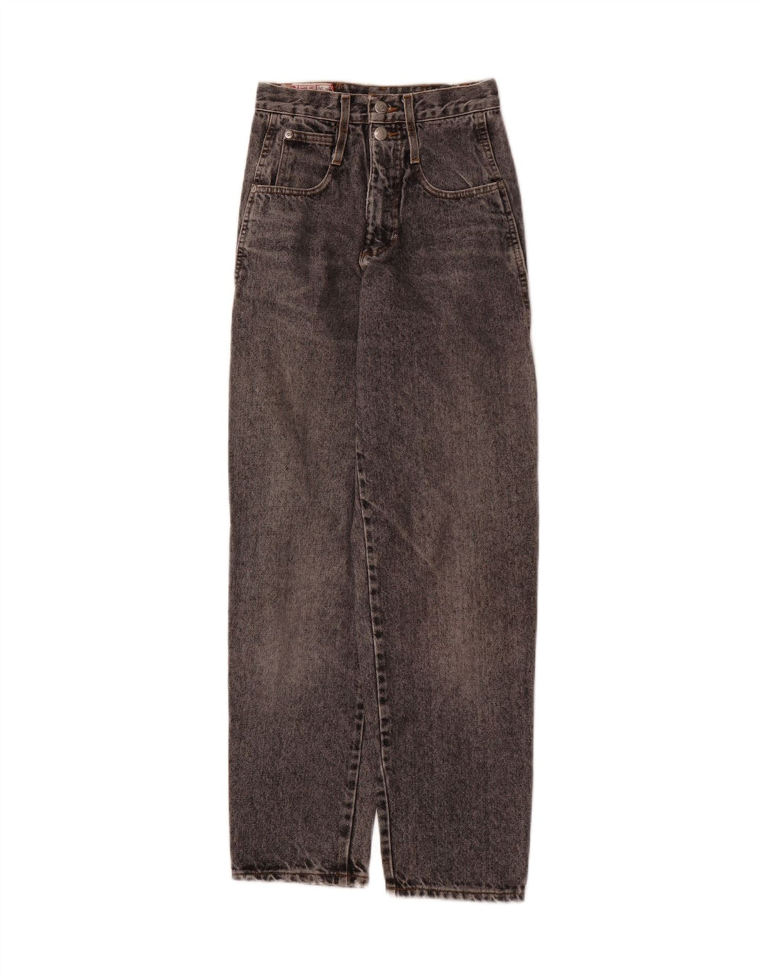 RIFLE Womens High Rise Tapered Jeans W24 L29 Grey Vintage Rifle and Second-Hand Rifle from Messina Hembry 
