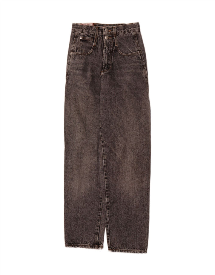 RIFLE Womens High Rise Tapered Jeans W24 L29 Grey Vintage Rifle and Second-Hand Rifle from Messina Hembry 