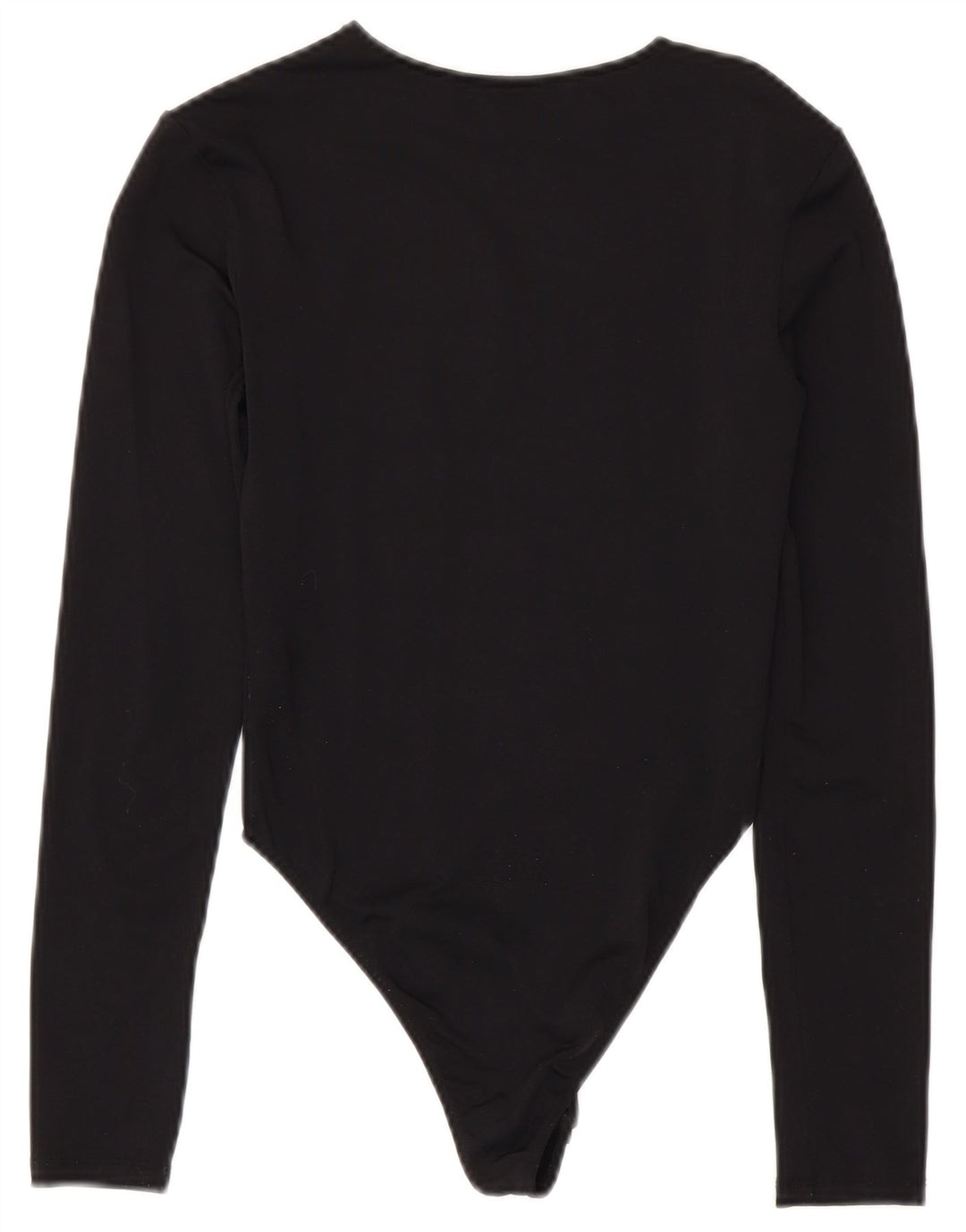 Zara Mujer Body Manga Larga UK 8 Small Poliamida Negro