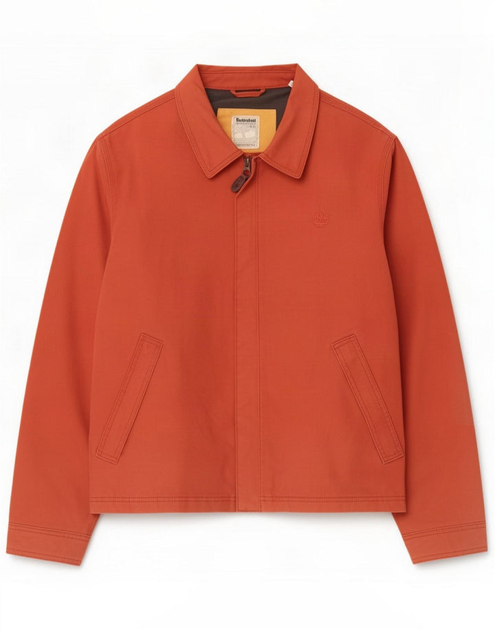 Chaqueta cortavientos Timberland para hombre UK 40 Large Red Cotton