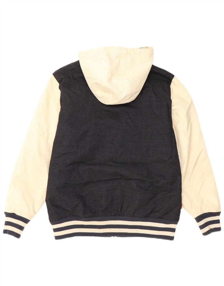 Chaqueta bomber con capucha para mujer Vans UK 40 XL Poliéster color azul marino