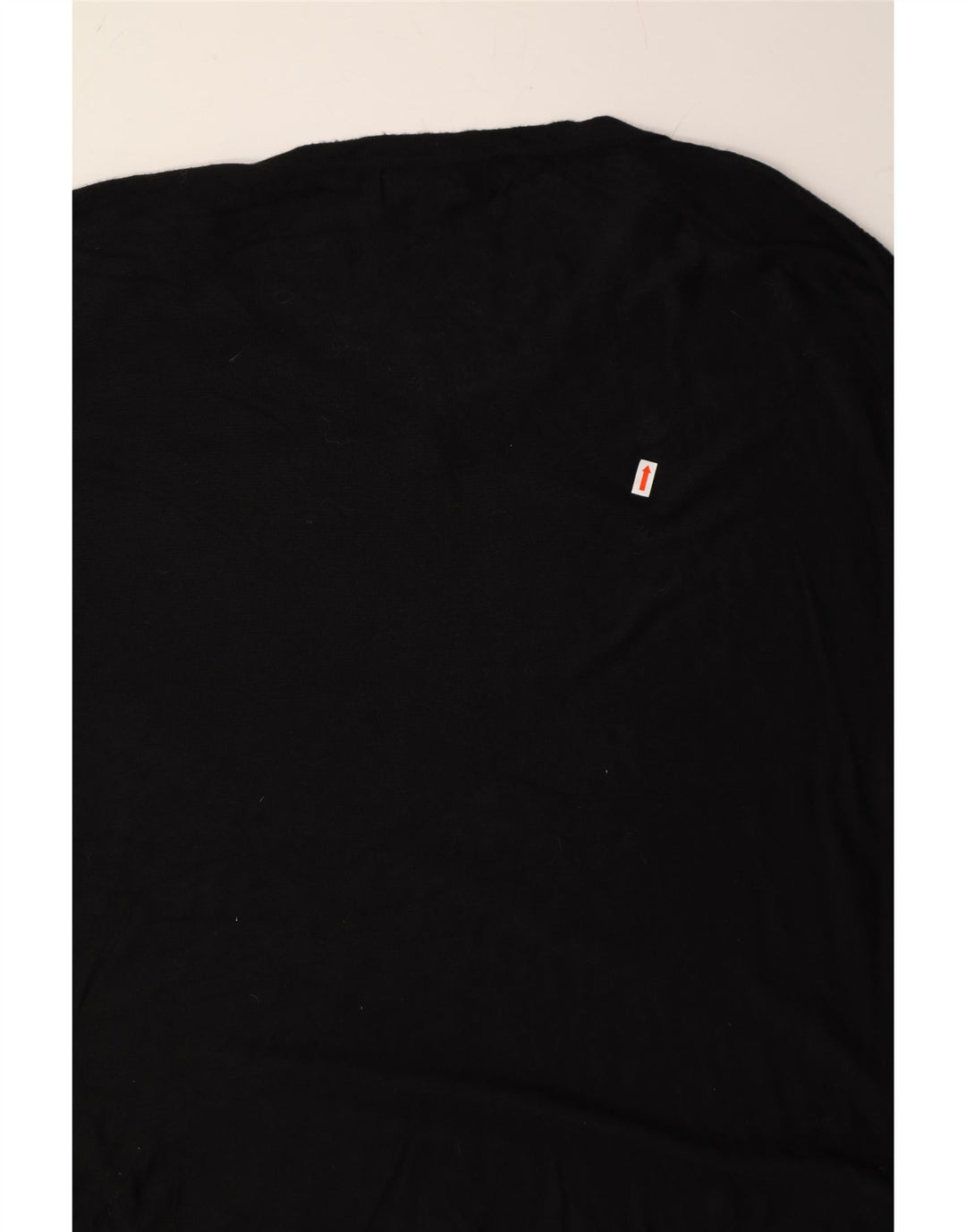 MOSSIMO Womens Oversized V-Neck Jumper Sweater UK 18 XL Black Nylon Vintage Mossimo and Second-Hand Mossimo from Messina Hembry 