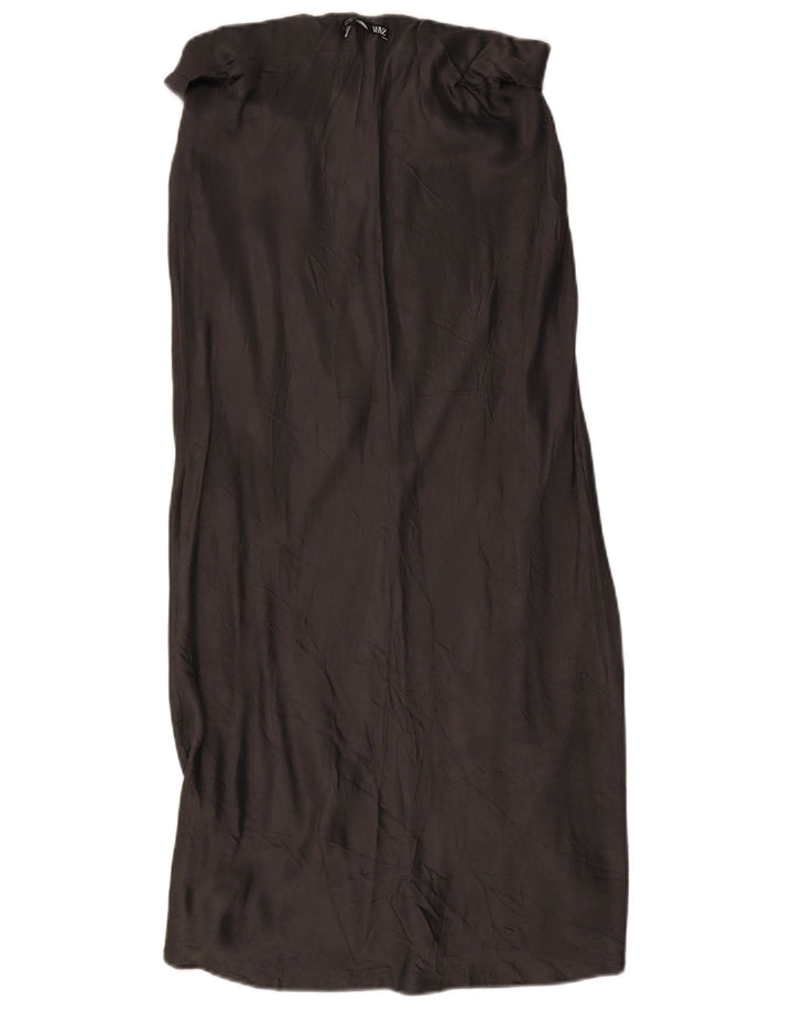 Zara Mujer Maxi Falda Grande W30 Gris
