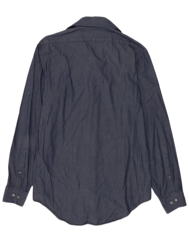 Camisa CALVIN KLEIN Hombre Slim Fit Azul Marino Medio Moteado