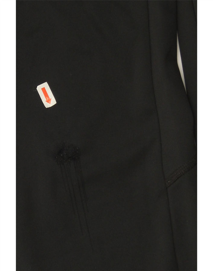 Nike Dri Fit - Pantalones de chándal para mujer (talla 8), color negro, poliéster