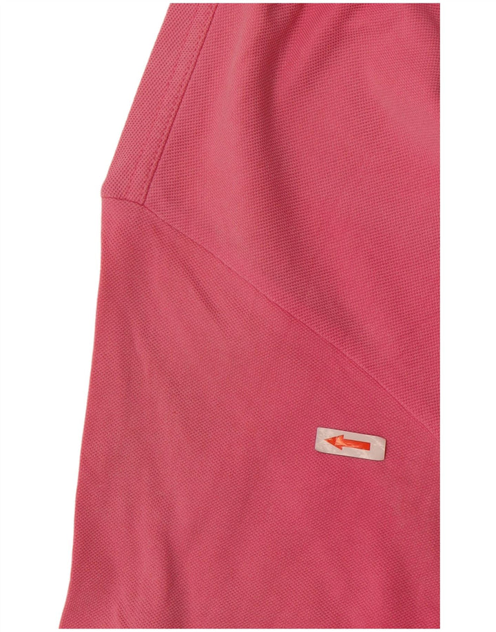 Polo Kappa Hombre Grande Rosa Algodón