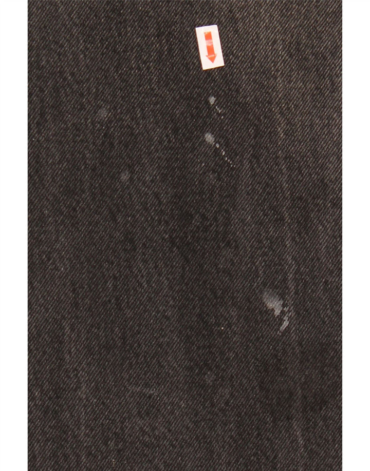 WRANGLER Vaqueros rectos Indiana para hombre W36 L28 Algodón negro