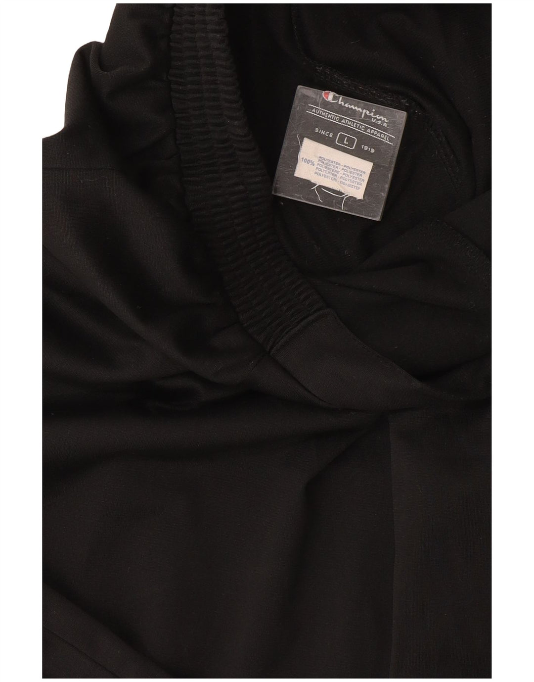 Champion Pantalones De Chándal Acampanados Para Mujer UK 44 Grande Poliéster Negro