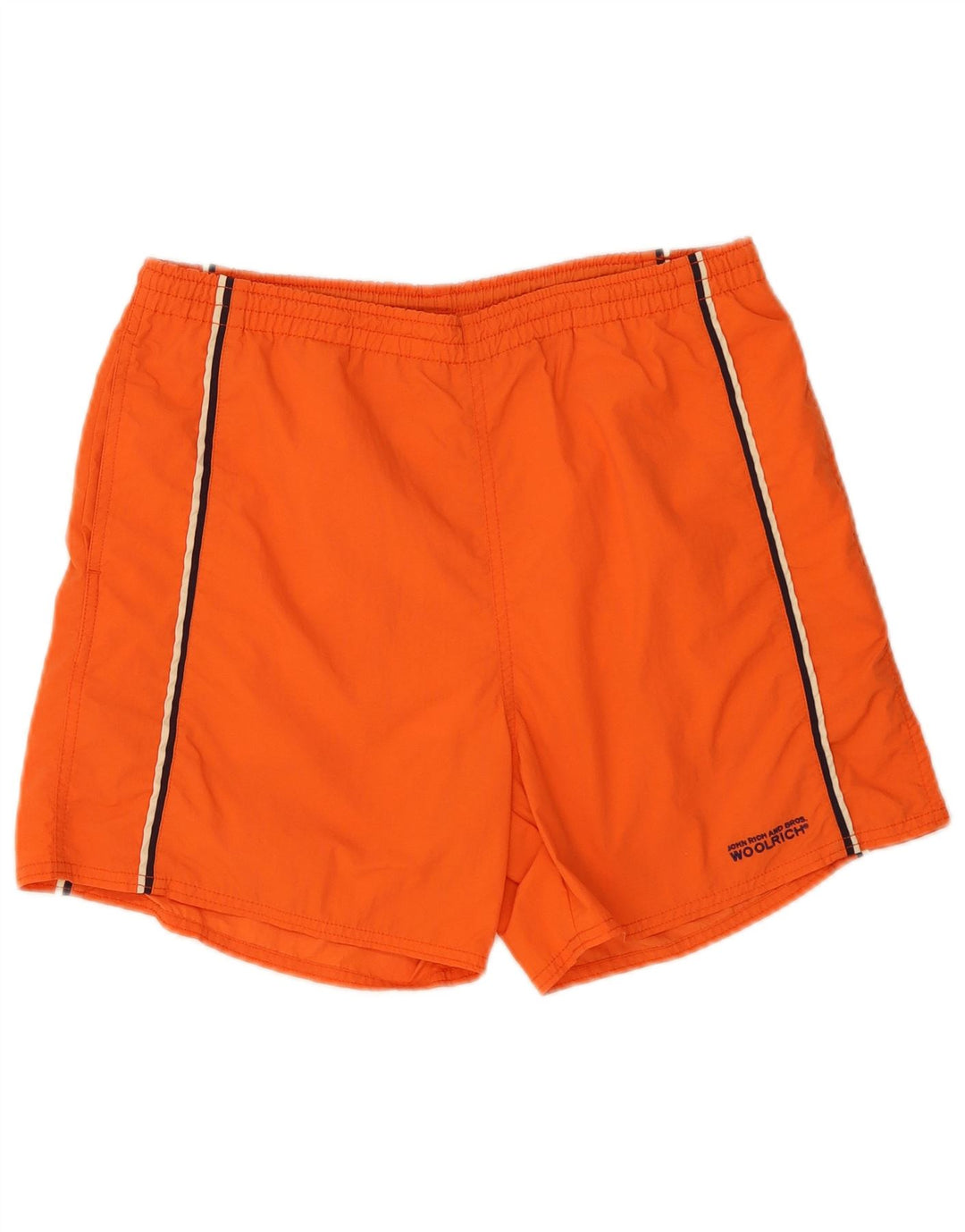 Woolrich Pantalones Cortos Deportivos Para Hombre Nylon Naranja Mediano