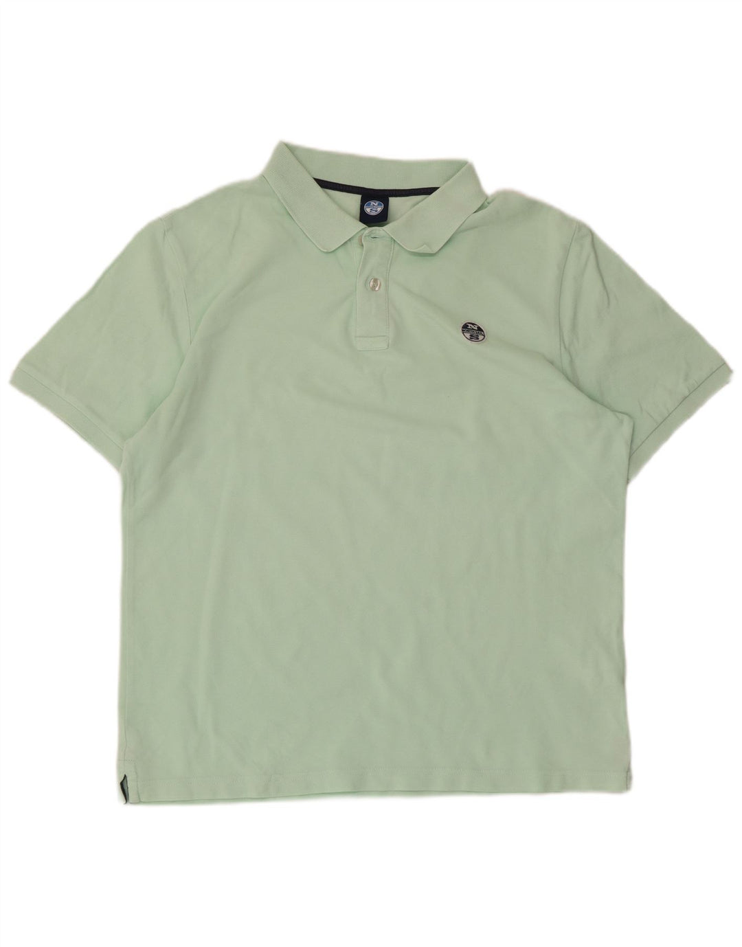 Polo North Sails Hombre Algodón Verde Medio