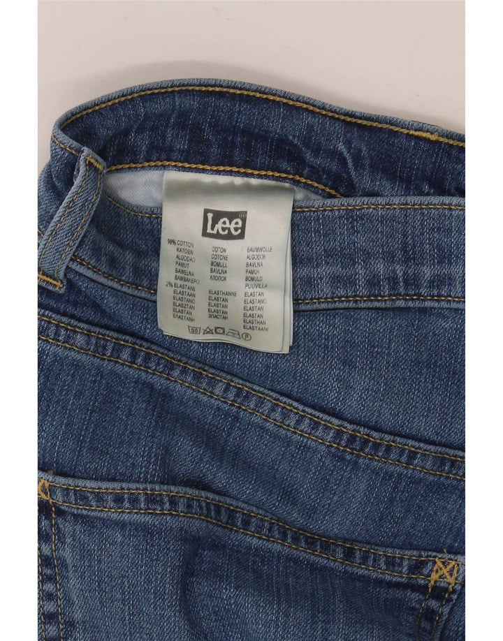 Vaqueros Lee Brooklyn Rectos Mujer W33 L34 Algodón Azul
