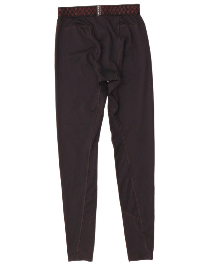 Under Armour Leggings Heat Gear para hombre, talla pequeña, color negro, geométrico