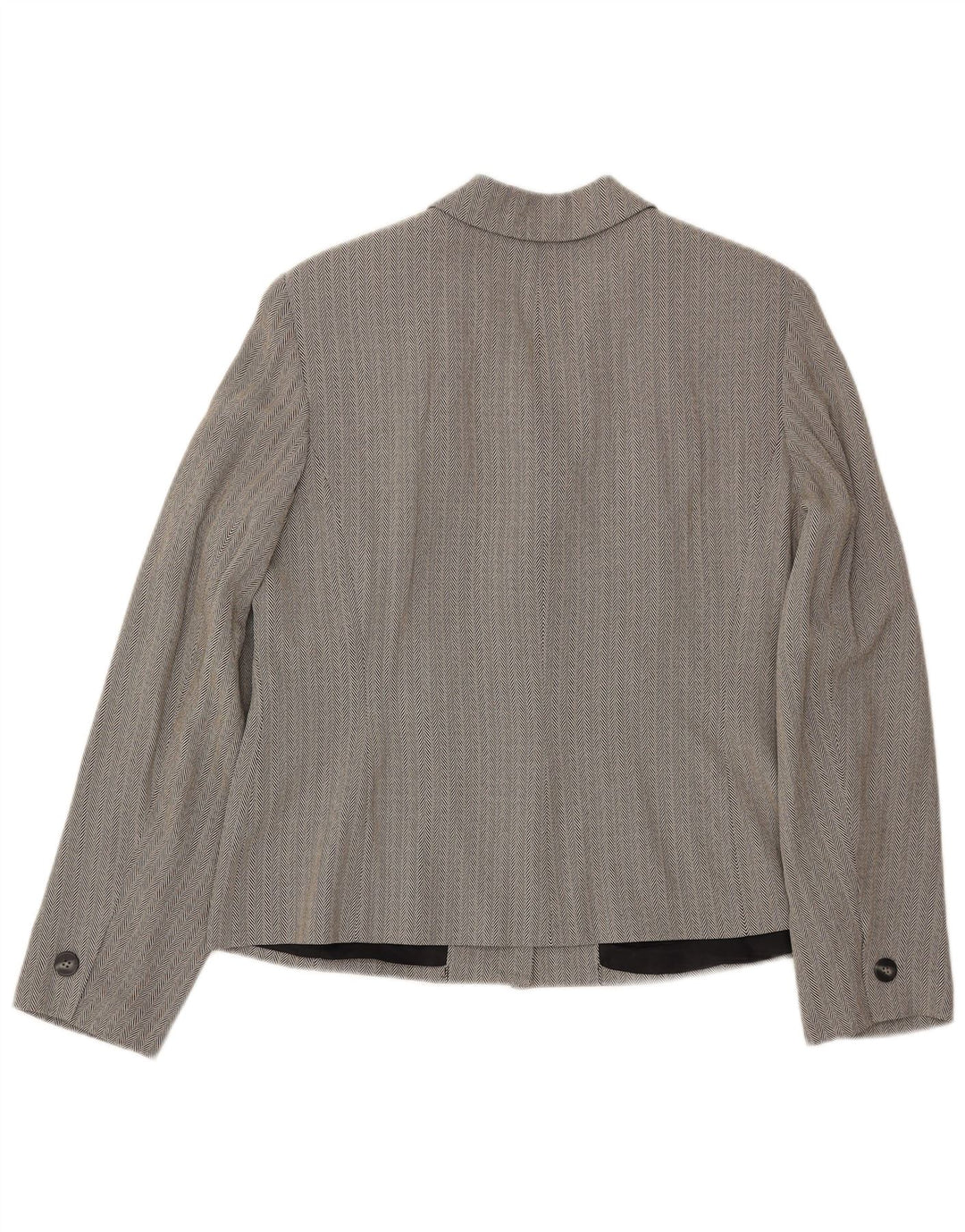 Talbots Conjunto de 2 piezas con 2 botones para mujer UK 16 Large W34 L30 Grey Herringbone