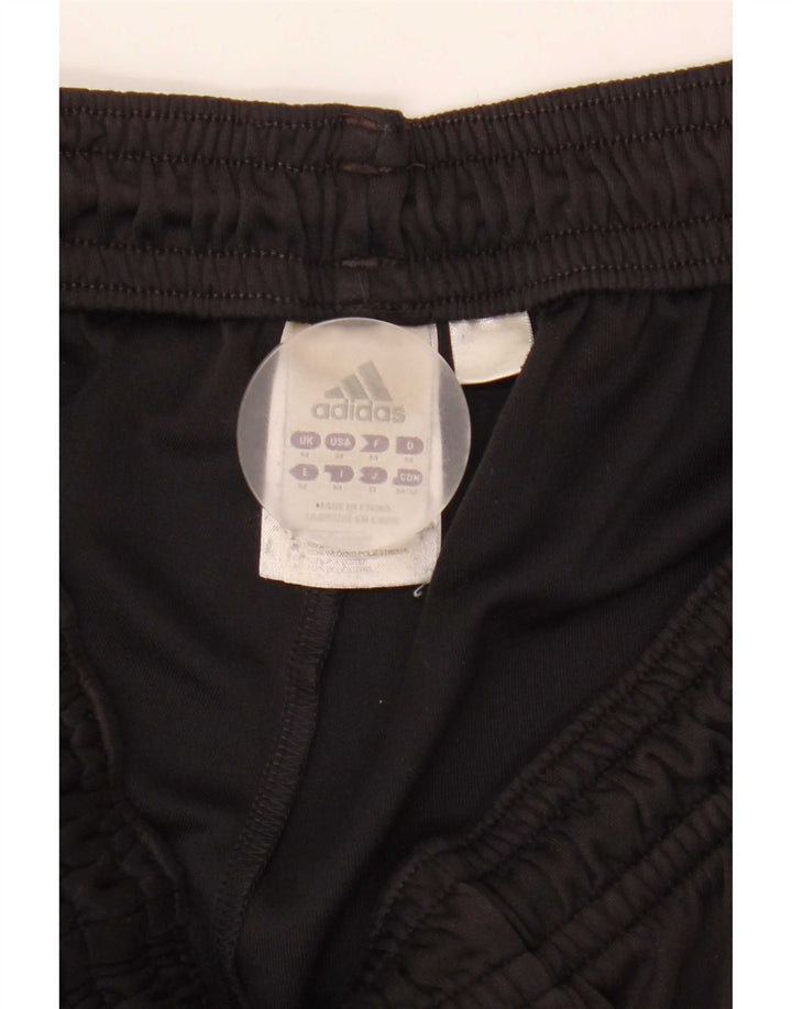 Adidas Mens Climalite Sport Shorts Medio Negro Rayas Poliéster