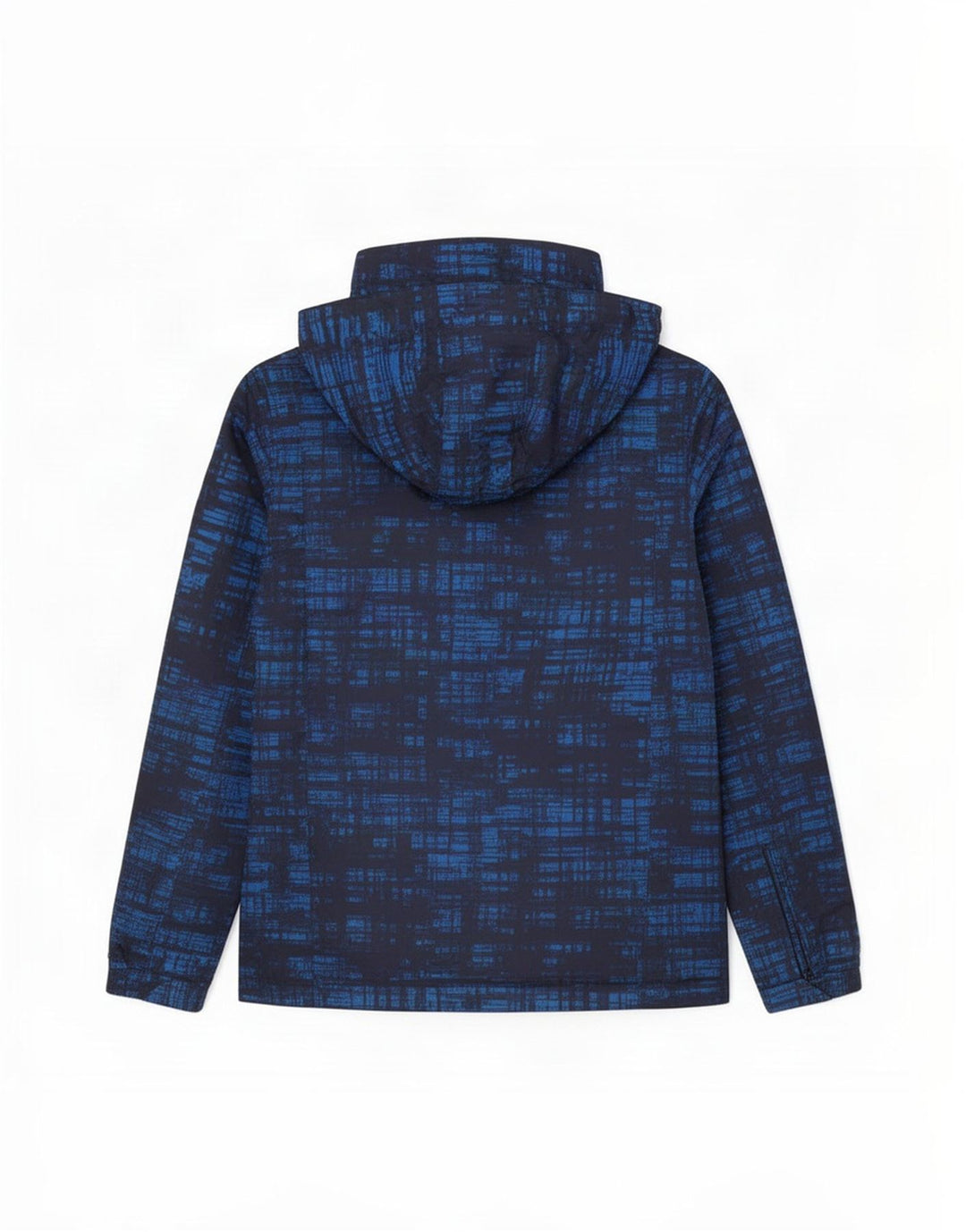 Chaqueta de esquí con capucha y estampado abstracto para hombre Mountain Warehouse UK 36 Small Blue