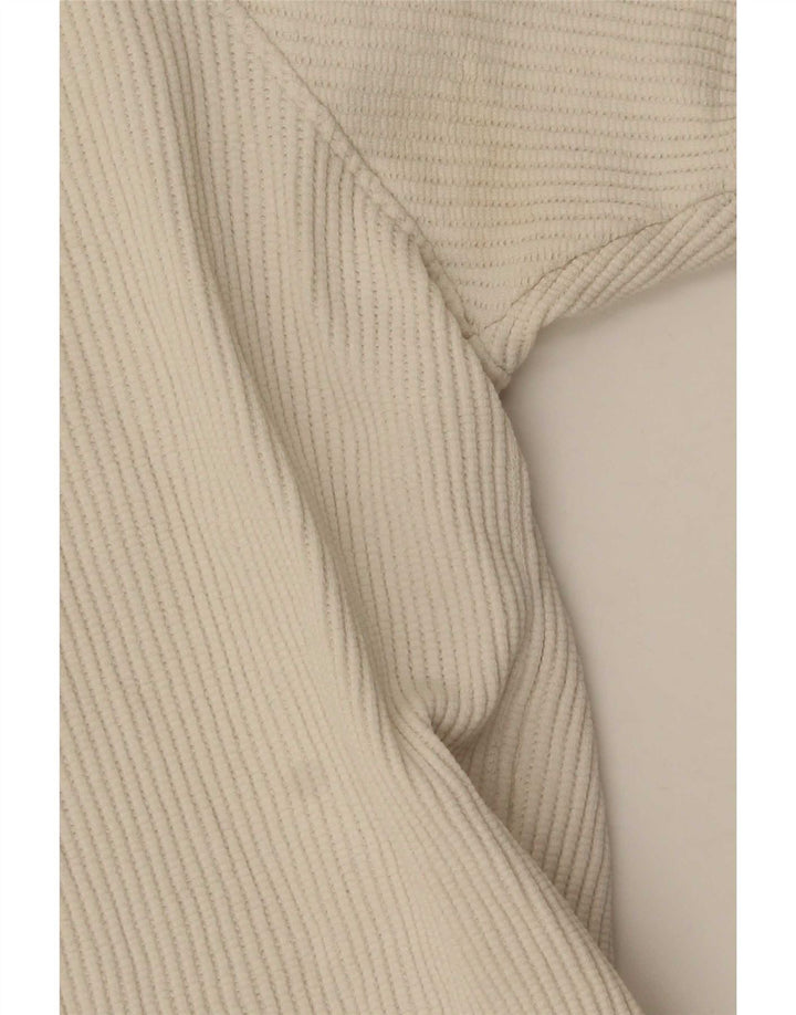 Zara Hombre Camiseta Top Small Algodón Blanco