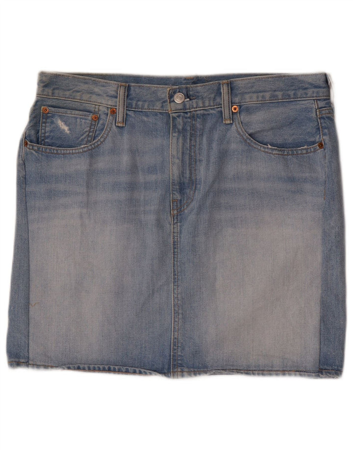 Levi's Minifalda Vaquera W31 Azul Medio