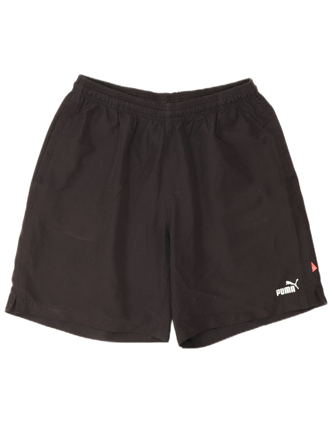 PUMA Pantalones cortos deportivos para hombre grande negro