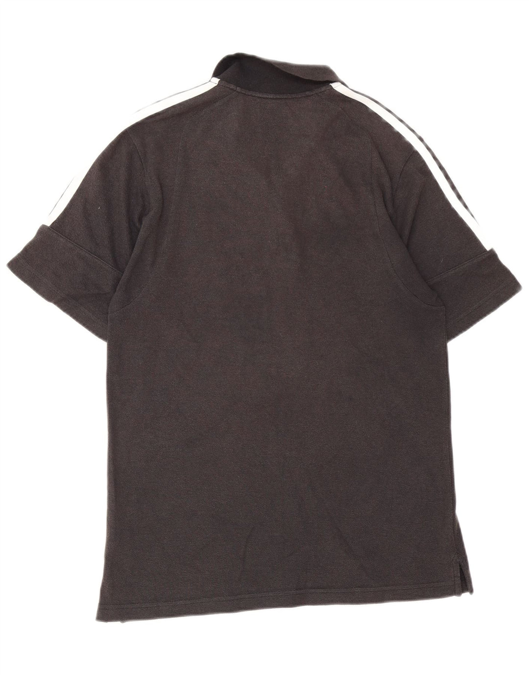Polo Adidas Hombre Grande Gris Algodón