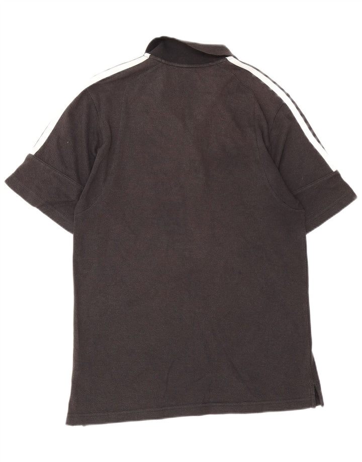Polo Adidas Hombre Grande Gris Algodón