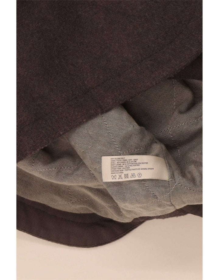 Parka extragrande con capucha y capucha para mujer de Fat Face UK 40 Small Grey Wool