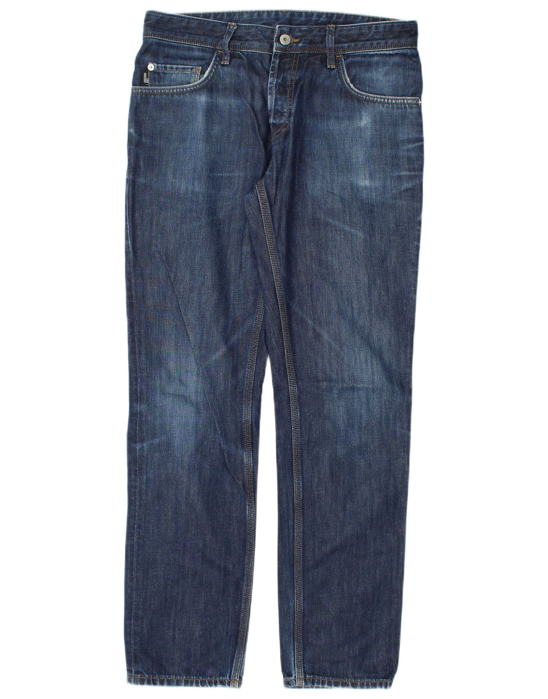 Moschino Jeans Rectos Hombre W32 L31 Algodón Azul