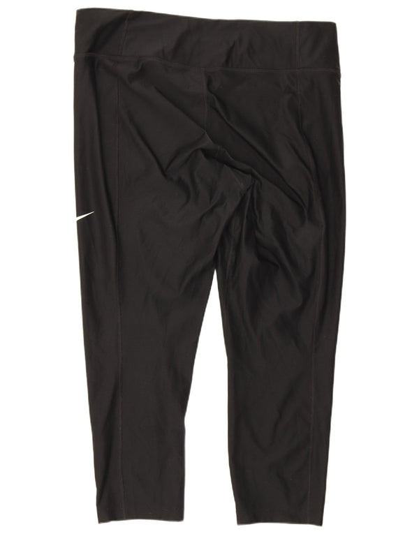 Nike - Leggings capri Dri Fit para mujer, talla 40, color negro
