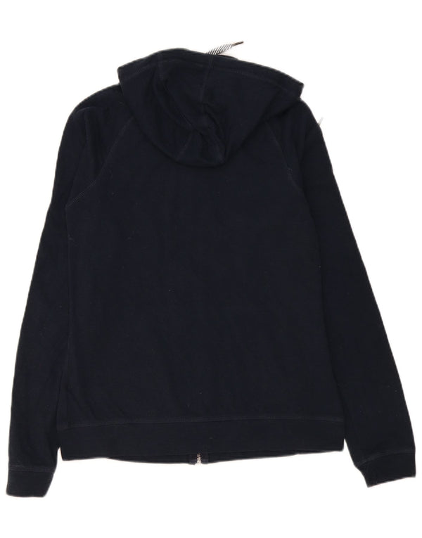 Mountain Warehouse Suéter con capucha y cremallera para mujer UK 40 Algodón azul marino mediano