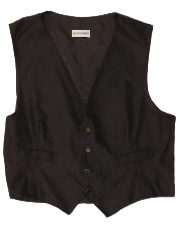 Renzo Chaleco Hombre XL Poliéster Negro