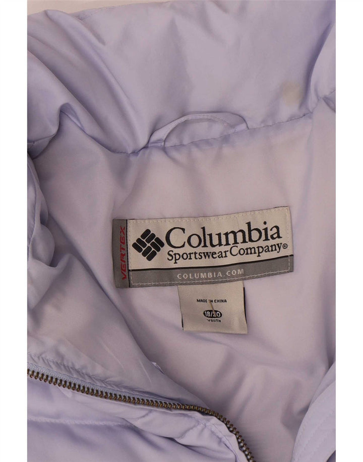 Columbia Chaqueta Acolchada Niña 15-16 Años Morado Poliéster