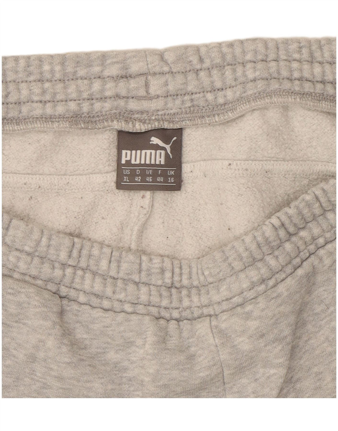 Puma - Pantalones de chándal para mujer, talla 40, talla grande, color gris