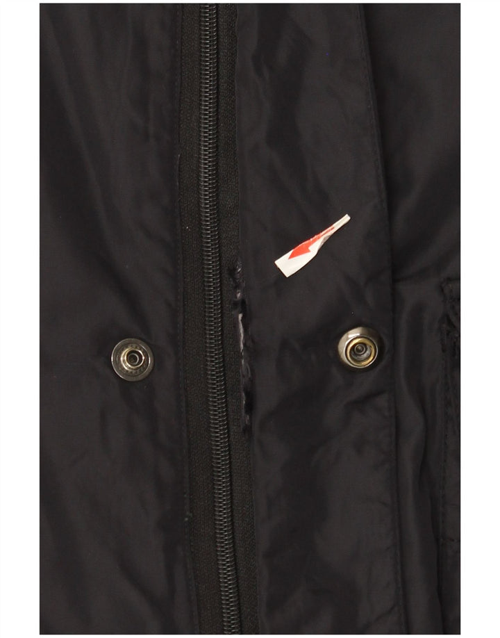 Abrigo Hugo Boss Hombre IT 50 Grande Poliamida Negro