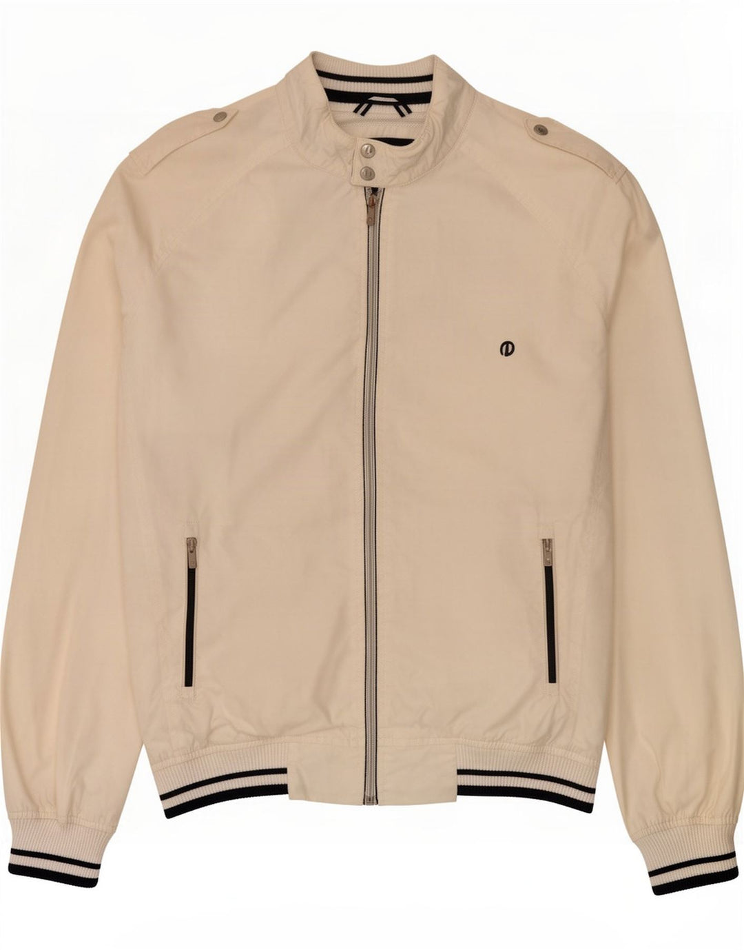 Jack & Jones Chaqueta bomber para hombre UK 40 Large White Poliéster