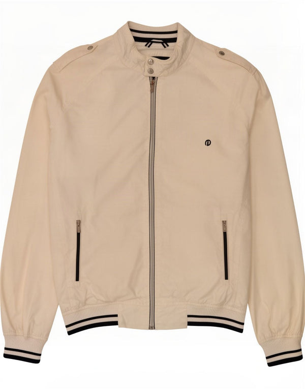 Jack & Jones Chaqueta bomber para hombre UK 40 Large White Poliéster