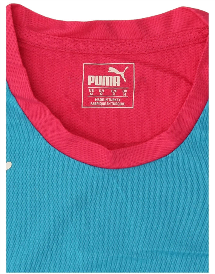 Puma Camiseta Gráfica De Hombre Top Medium Pink Colorblock