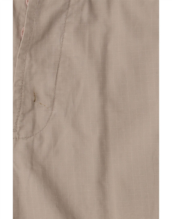 Pantalones cortos chinos CAT para hombre W30 Algodón beige medio