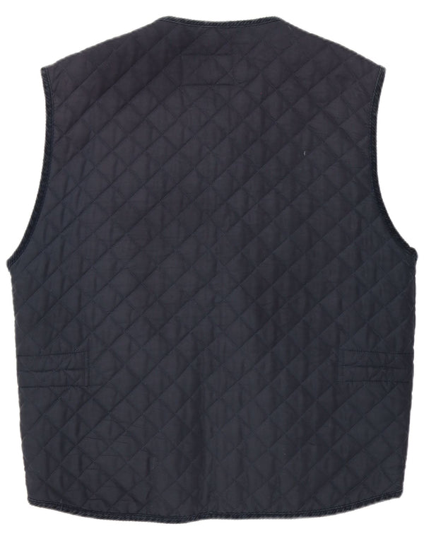 Armata Di Mare Chaleco acolchado para hombre IT 54 2XL Poliéster azul marino