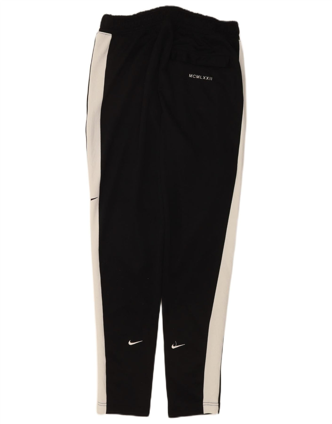 Pantalones De Chándal Nike Dri Fit Para Hombre Poliéster Color Block Negro Mediano