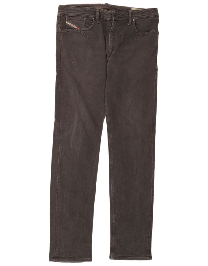 Diesel Vaqueros ajustados para hombre W36 L34 Algodón gris
