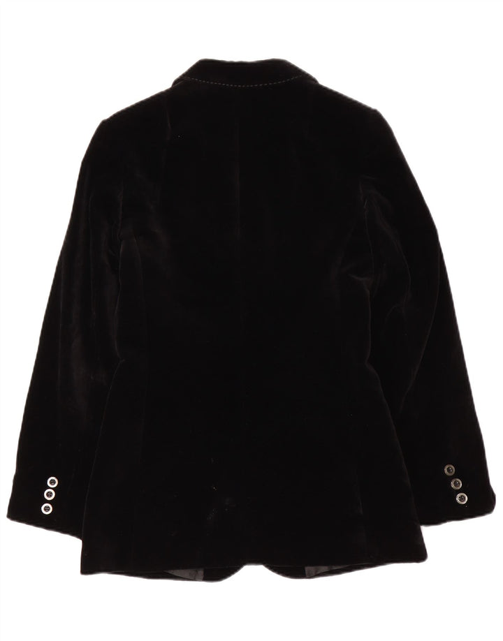 Your Sixth Sense Chaqueta tipo blazer de terciopelo con 3 botones para mujer EU 36 Small Black
